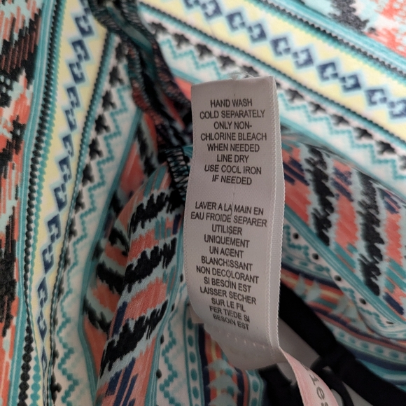 Band of gypsies silk-like tunic summer dress - Picture 6 of 6